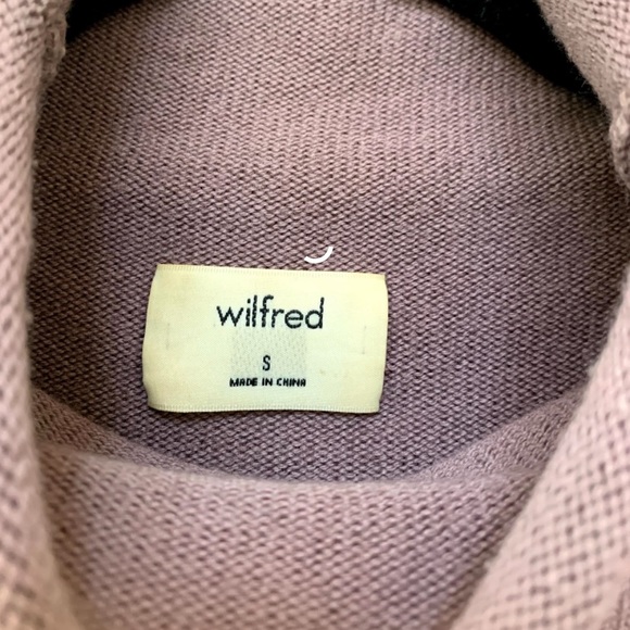 Aritzia Cyprie Sweater, Purple/Mauve, Small, Merino wool - Picture 4 of 4